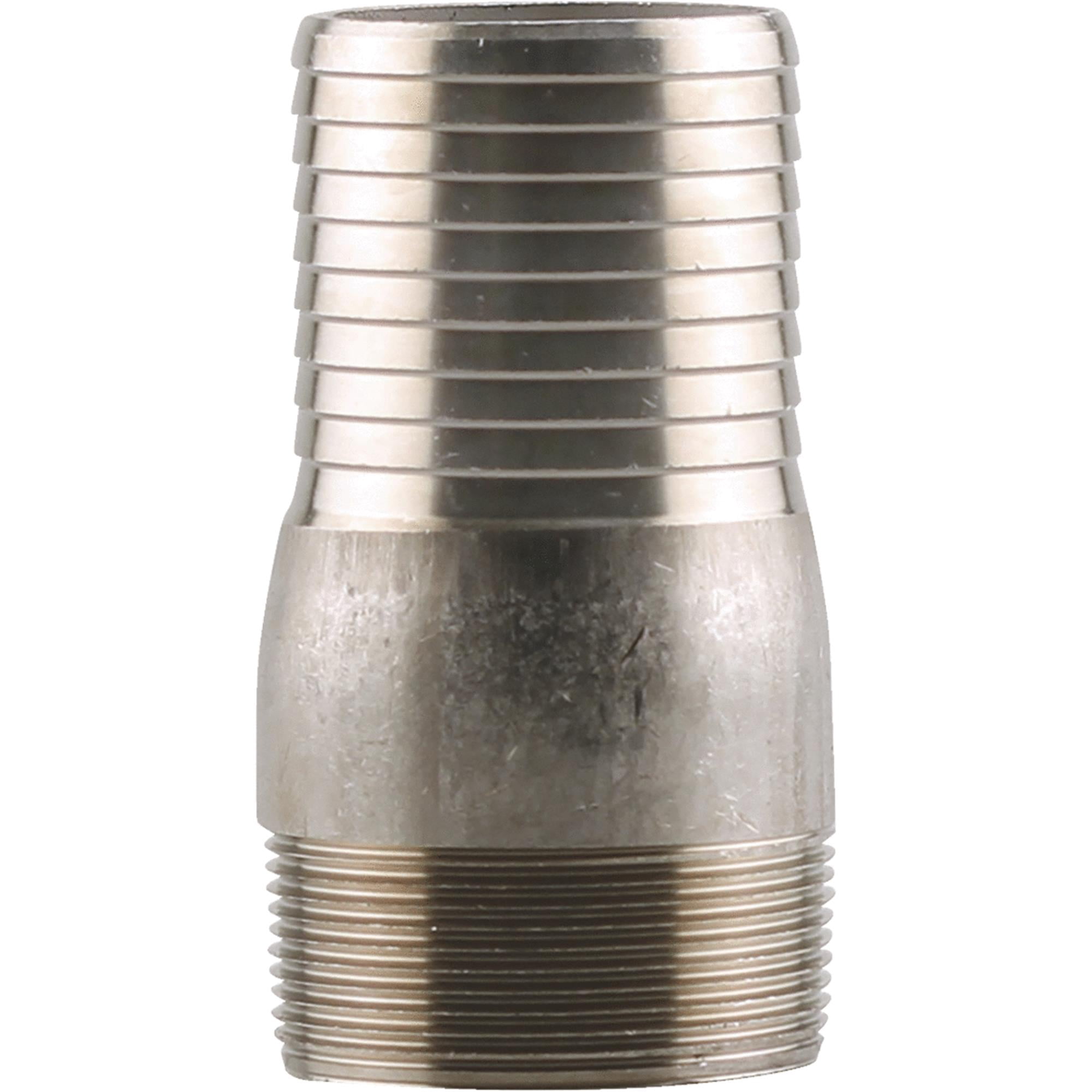 Stainless Insert Adapter PLUMB-EEZE 1-1/4 In. MPT Stainless Steel Insert Adapter UMASS-12 ...