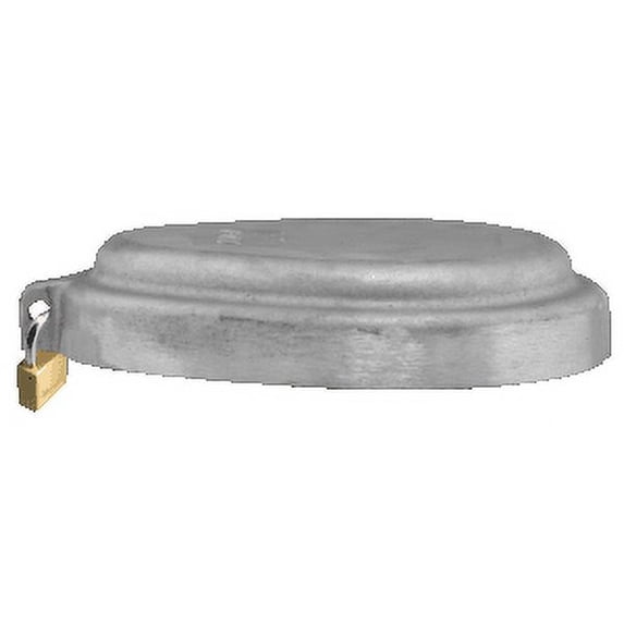 Boshart Industries, 4" Aluminum, Watertight, Vermin Proof, Locking Well Cap