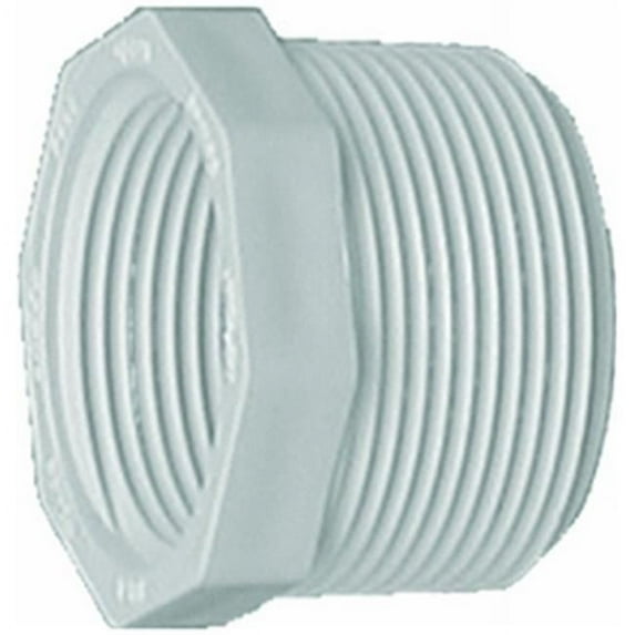 Boshart Industries F01436D 1.5 x 0.75 in. Reducer Male x Female Pipe Thread PVC Bushing