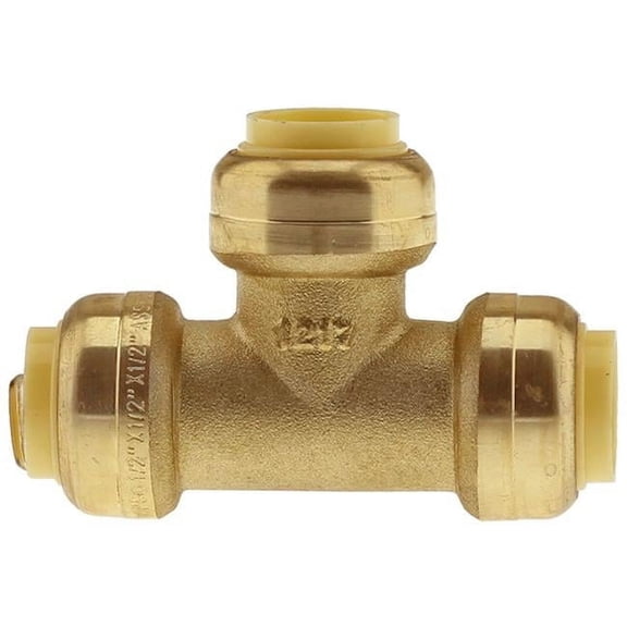 Boshart PENL-PFT070705 0.75 x 0.75 x 0.5 in. Push Fit Fittings CTS Tee
