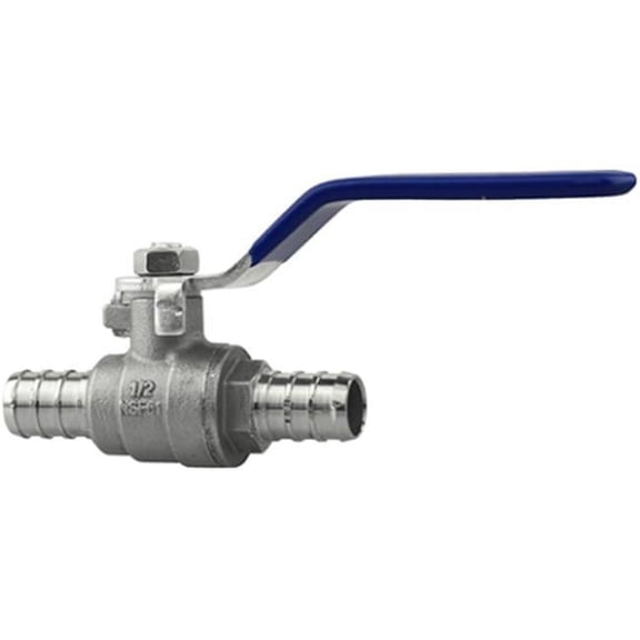 Boshart & Plumbeeze 0.75 in. Stainless Steel PEX Ball Valve