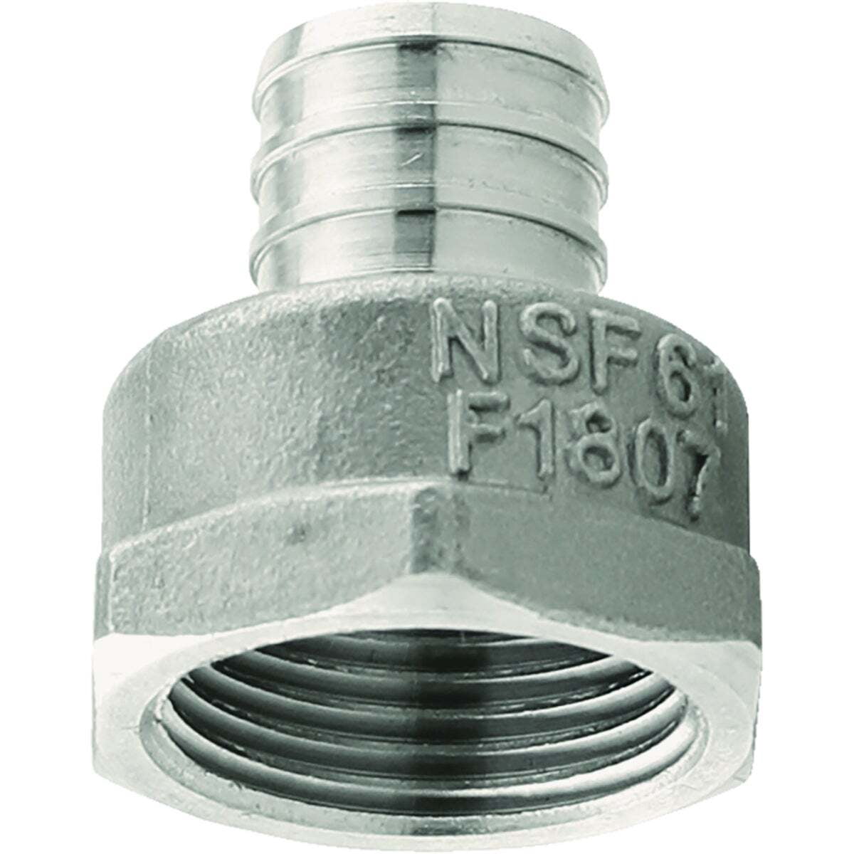 Plumbeeze Adapter PE-PS-FA07 - Durable Stainless Steel PEX FPT, PEX ...
