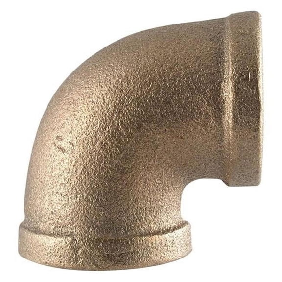 Boshart UNLBRE-15 1.5 in. 90 deg Elbow, Bronze - 125 lbs