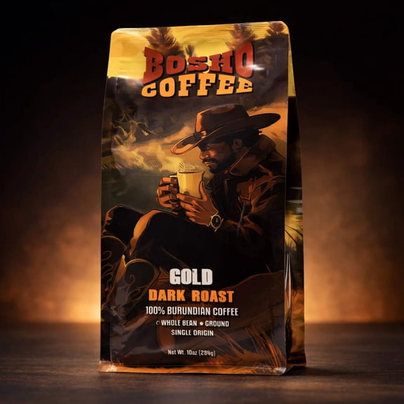 Bosho Gold | Dark Roast Coffee - Ground
