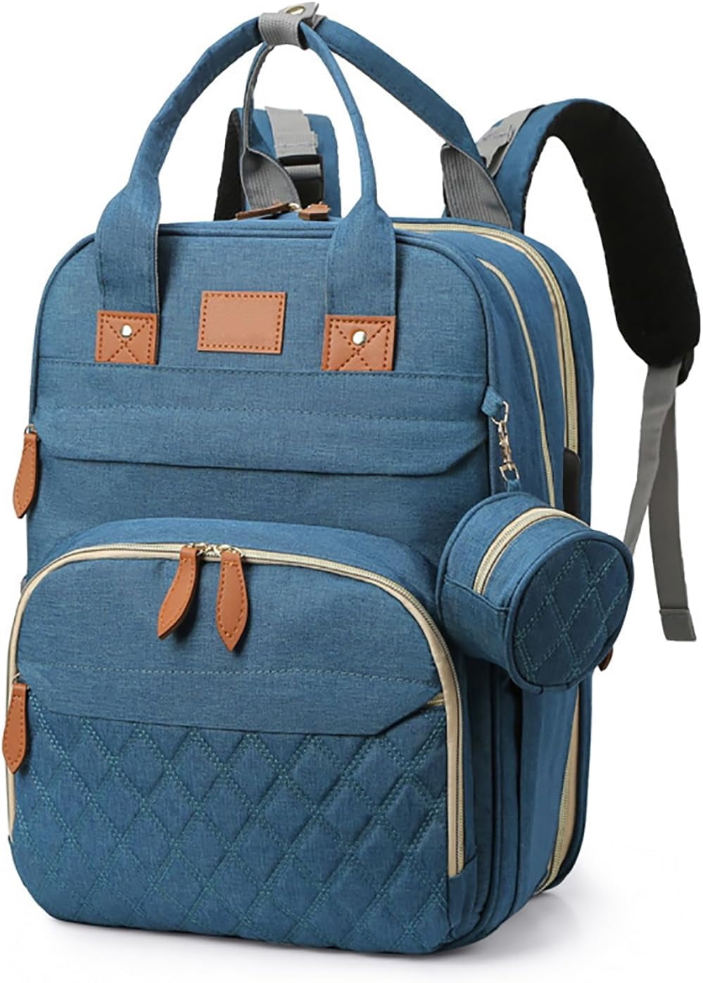 BosiBozi Baby Diaper Bag Backpack, Waterproof & Multi-Functional Baby ...