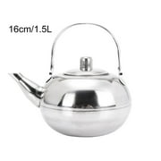 Bosisa 1 Pcs 1/1.5/2 /2.5L Stainless Steel Teapot With Strainer Kettle For Coffee Tea