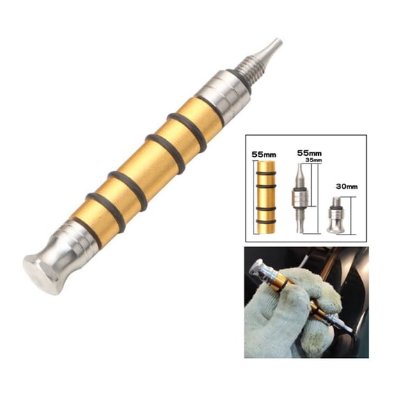 Bosisa 1 Set Car Damage Dent Repair-Down Car Leveling Pen Pdr-Tools Car Tap Down Body Panel Dent Removal Repair Knockout Pen Hand Tools