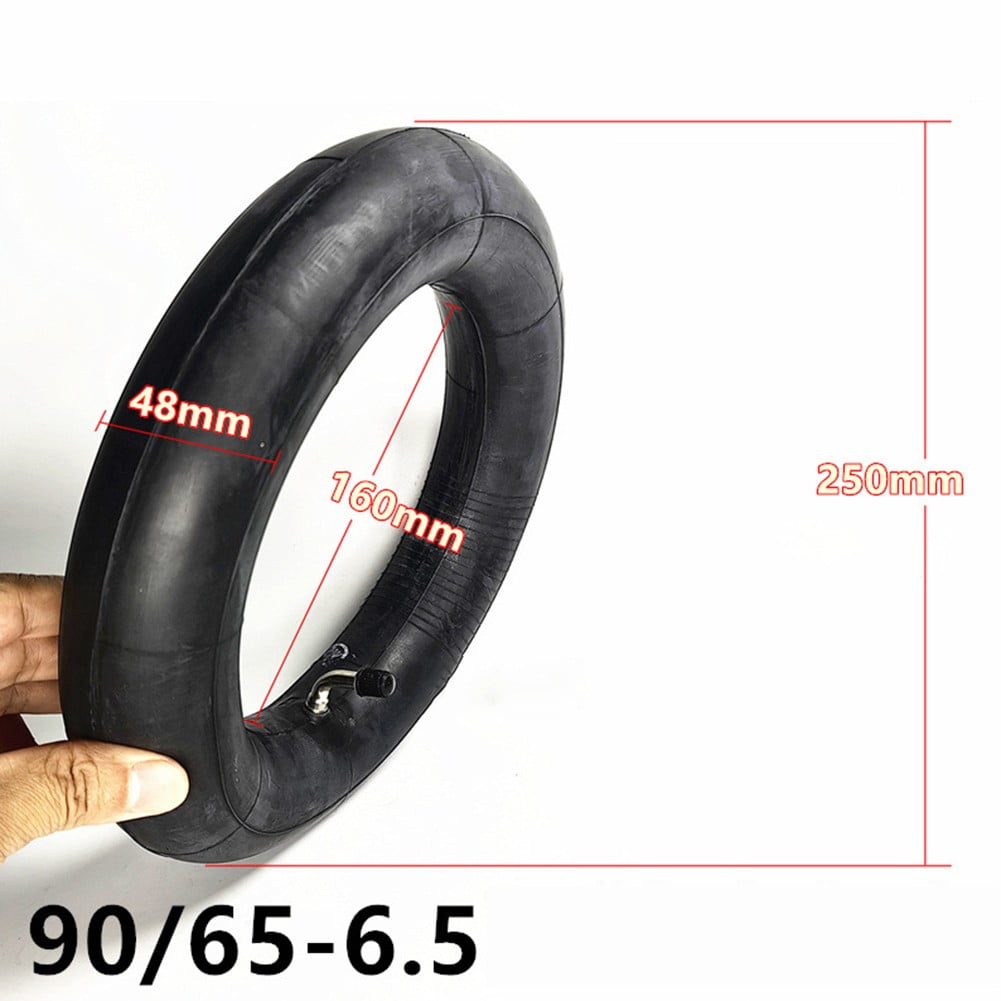 Chambre à Air 90/65-6.5 – Compatible Avec Trottinette électrique M4 Et GBooster, En Caoutchouc, Noir, Remplacement Facile