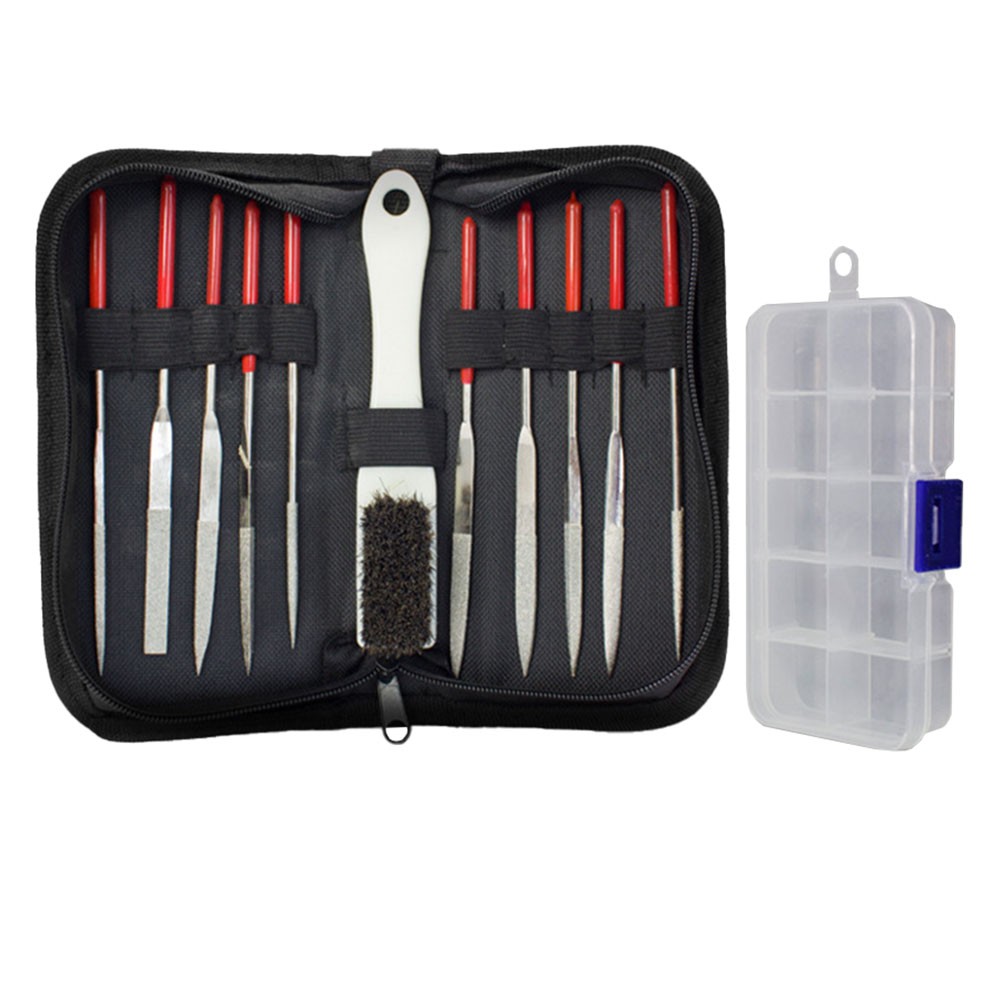Bosisa 13 Piece File Set Polishing Tool Electroplated File With