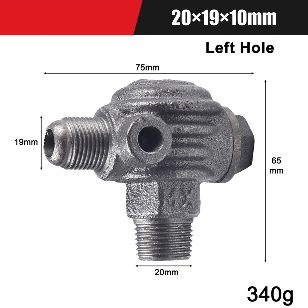 Bosisa 3 Port Iron Male Thread Check Valve Connector Tool For Air