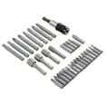 Bosisa 34Pcs Screwdriver Bit Set 2550Mm Long With Adapter Quick