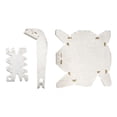 thumbnail image 1 of Bosisa 3Pcs Drill Bit Angle Gauge Dirll Sharpener Tool S/S Inspection Measuring Gauging, 1 of 9