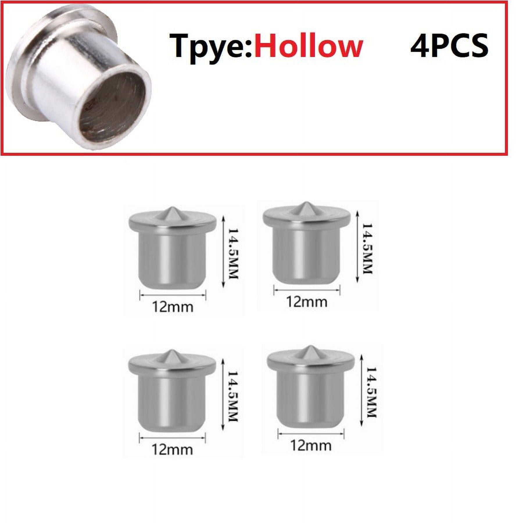 Bosisa 4Pcs Dowel Centre Point 6/8/10/12Mm Wood Timber Marker Hole