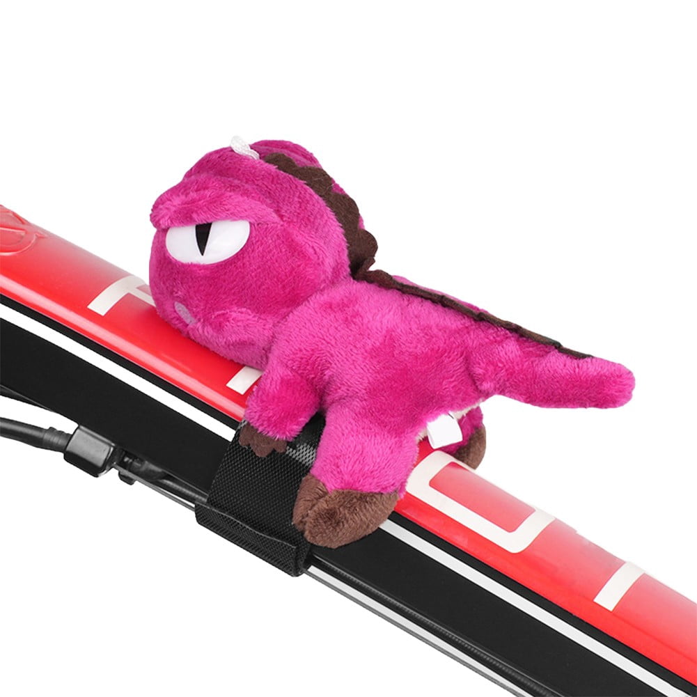 BRIGHTFUFU Green Silicone Horse Head Bicycle Handlebar Decorations For Kids Easy Installation Kids Bike Accessories