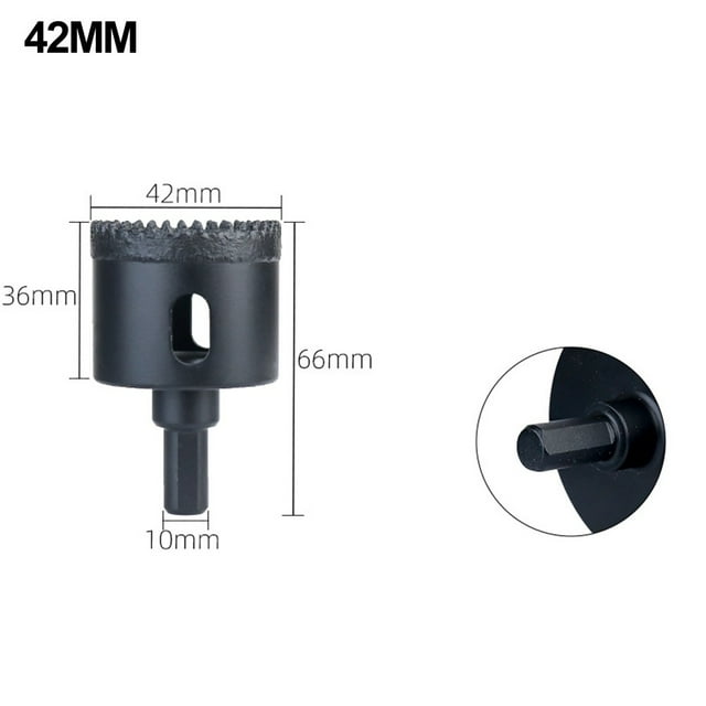 Bosisa Hand Electric Drill MultiTooth Hole Drill Bit Emery Drill