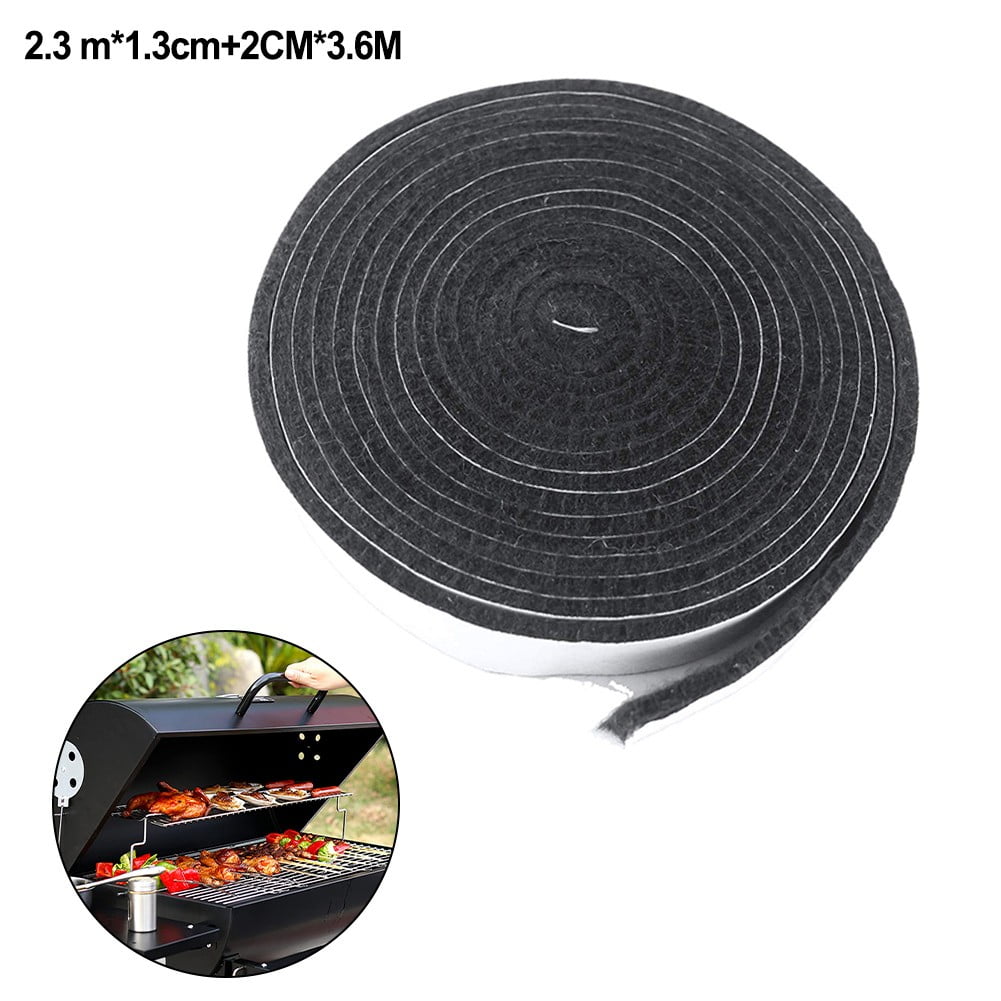 Bosisa High Heat Barbecue Gasket BBQ Door Lid Grill Seal Adhesive Sealing Tape