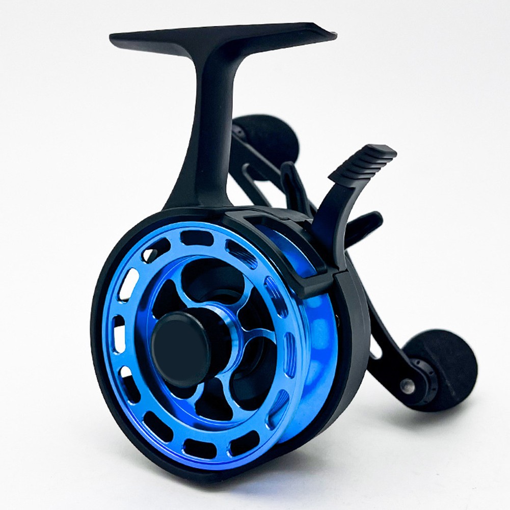 Bosisa Ice Fishing Reel Inline Ice Reel Raft Fishing Reel Left Hand