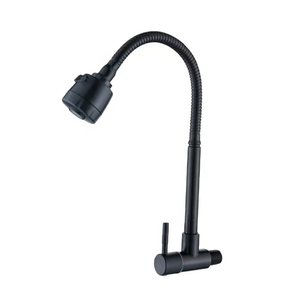 Bosisa Kitchen Faucet 304 Stainless Steel Sink Flexible Hose Single ...