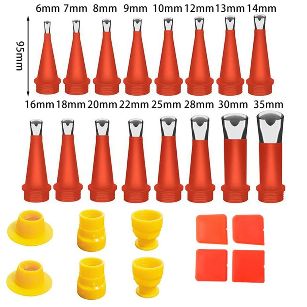 Bosisa Stainless Steel Caulk Nozzle Applicator Caulking Finisher