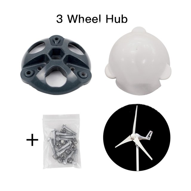 Bosisa Wind Turbine Hub Cap Diy With 3/5/6 Blade Screws And Nuts Kit