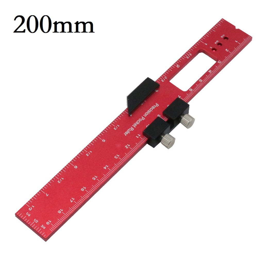 Bosisa Woodworking Tools Ruler Scriber Positioning Gauge Measuring