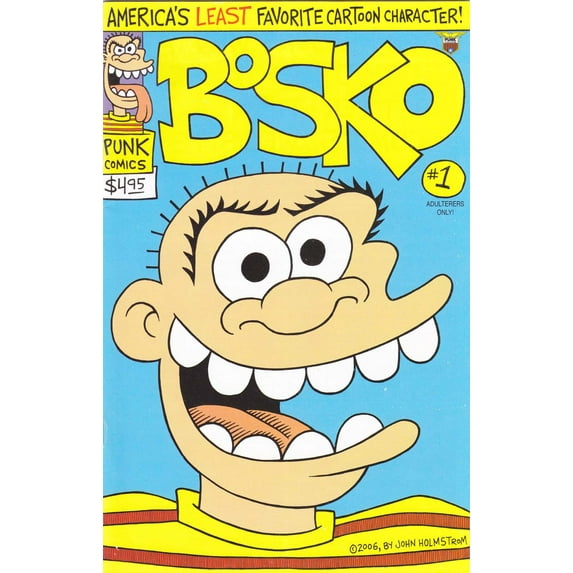Bosko #1 VF ; Punk Magazine Comic Book