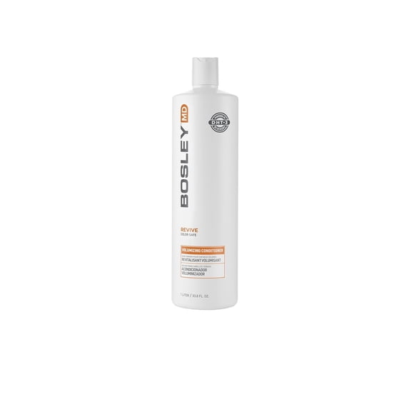 BosleyMD Volumizing Conditioner with DHT Blocker, Color Safe Hair Thickening Formula, 33.8 fl oz