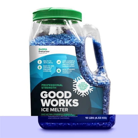 Bosma Enterprises Good Works Blended Ice Melt 10 lbs Granule