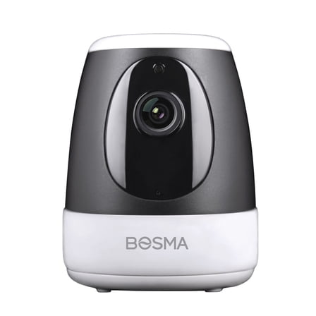 Bosma XC 360 Pet Camera, Full HD WiFi Indoor Security Camera, 360 View and Super Wide Angle, Two-Way Audio and Video, Night Vision, Motion and Sound Detection, Local Storage, Easy Installation