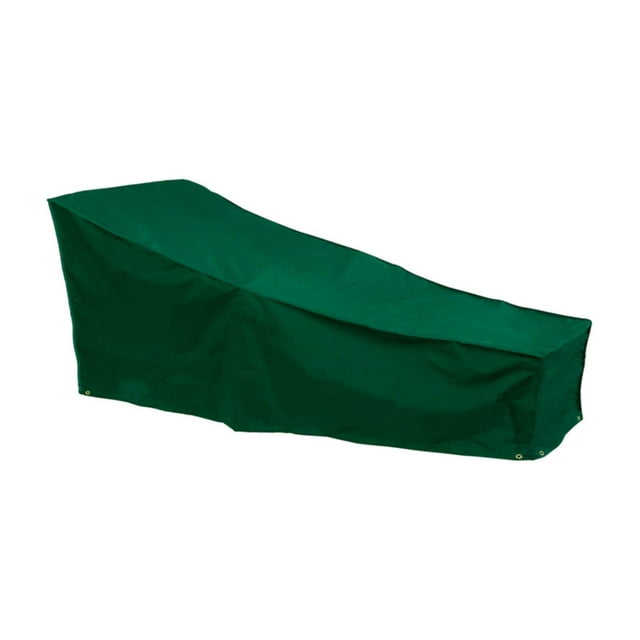 Bosmere C567 Chaise / Steamer Chair Cover - 59 x 24 in. - Green