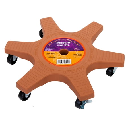 Bosmere (#PSN20430) Down Under Plant Caddie, Terra Cotta, 20” diameter