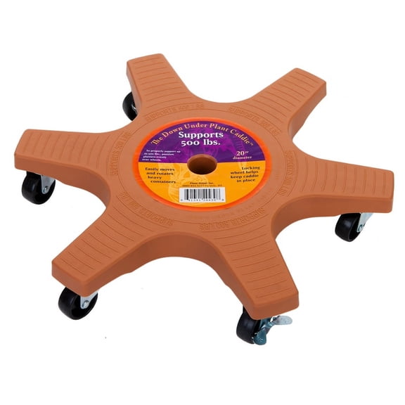 Bosmere (#PSN20430) Down Under Plant Caddie, Terra Cotta, 20 diameter
