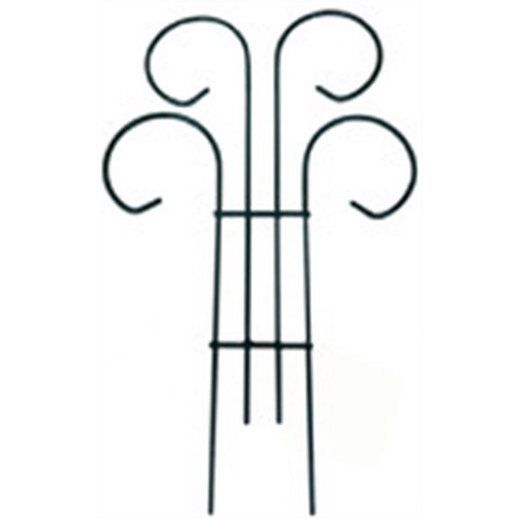 Bosmere L505 12 Green Metal Scroll Pot Trellis By Wren