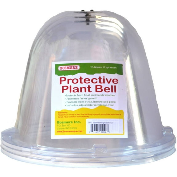 Bosmere Original Bell Plant Protectors with Vent, Set of 3