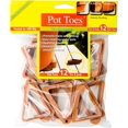 Bosmere Pot Toes, Plant Pot Risers for Indoor and Outdoor, Prevent
