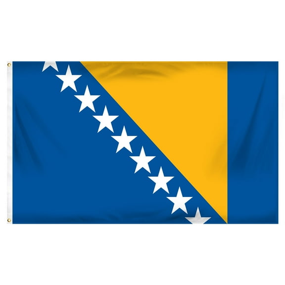 Bosnia 3ft x 5ft Printed Polyester Flag