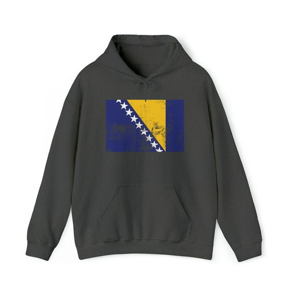 Bosnia Bosnian Flag Pride Hoodie, Gifts, Hooded Sweatshirt
