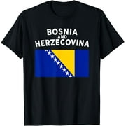 Bosnia & Herzegovina Flag Bosnian Pride Men Women Kids Gifts T-Shirt
