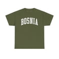 thumbnail image 1 of Bosnia Shirt Gifts Tshirt Crew Neck Short Sleeve, 1 of 2