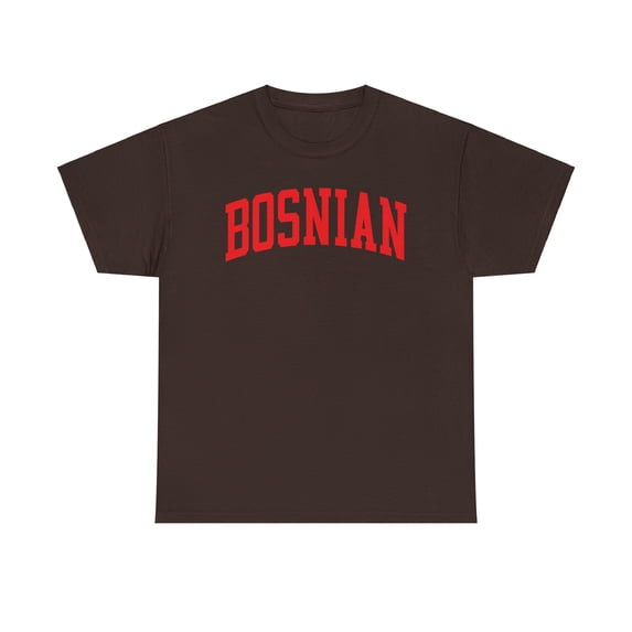 Bosnian Bosnia Shirt Gifts Tshirt Tee Crew Neck