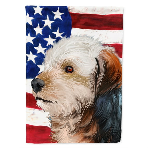 Carolines Treasures CK6450CHF Bosnian Coarse-haired Hound American Canvas House Size Outdoor-Flags, Multicolor