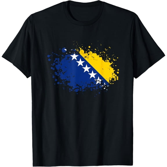 Bosnian Flag Shirt Bosnia and Herzegovina T-Shirt T-Shirt