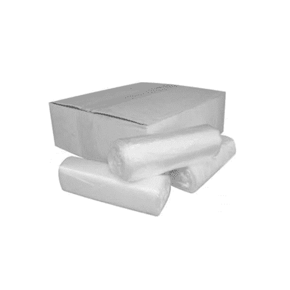 Bosphora High Density Perforated Roll 10-15 Gallon Garbage Bags, 1000 Bags