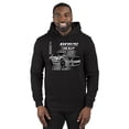 thumbnail image 1 of Boss 350 Mustang for Muscle Car lovers Cars and Trucks Premium Graphic Hoodie Sweatshirt, Black, Small, 1 of 3