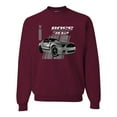 thumbnail image 1 of Boss 350 Mustang for Muscle Car lovers | Mens Cars and Trucks Crewneck Graphic Sweatshirt, Maroon, 2XL, 1 of 3
