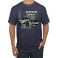 thumbnail image 1 of Boss 350 Mustang for Muscle Car lovers | Mens Cars and Trucks Graphic T-Shirt, Vintage Heather Navy, Large, 1 of 3
