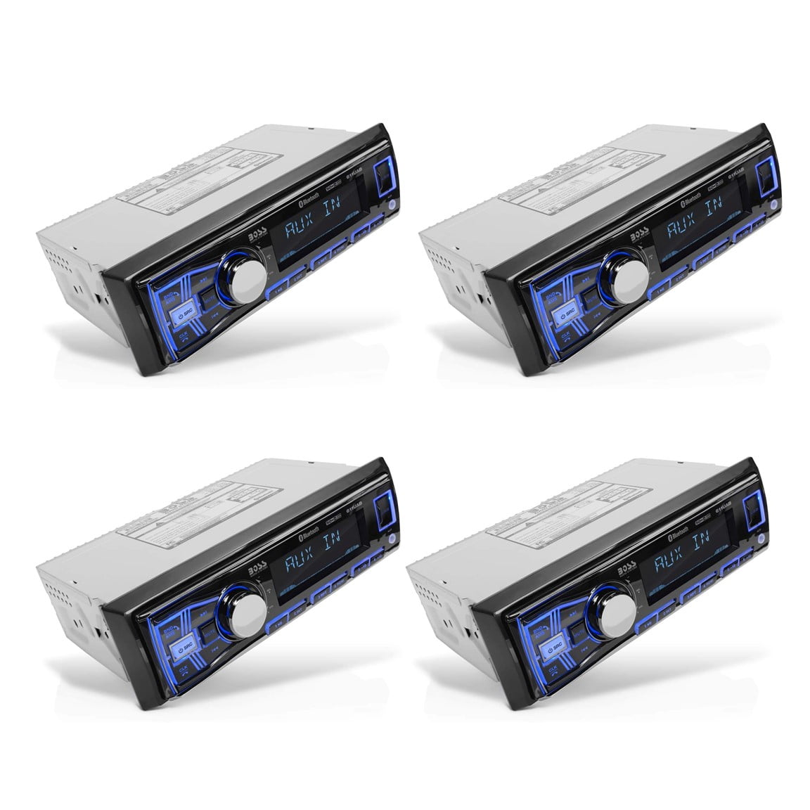 Boss 611UAB Single Din USB/SD AUX Bluetooth Radio Car Stereo Receiver