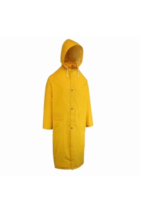 8114473 PVC & Polyester Rain Jacket Yellow - 2XL