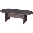 thumbnail image 1 of Boss 95W X 43D Race Track Conference Table, Driftwood, 1 of 2