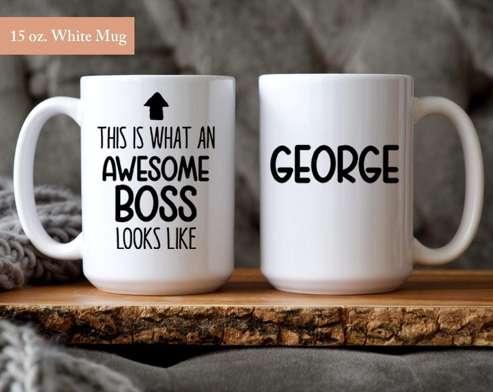 Boss Appreciation Coffee Mug, Boss Gift, Custom Boss Appreciation ...